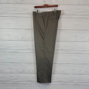 Dockers D3 Easy Khaki Olive Brown Flat Panel Chinos Mens Size 40" X 32"